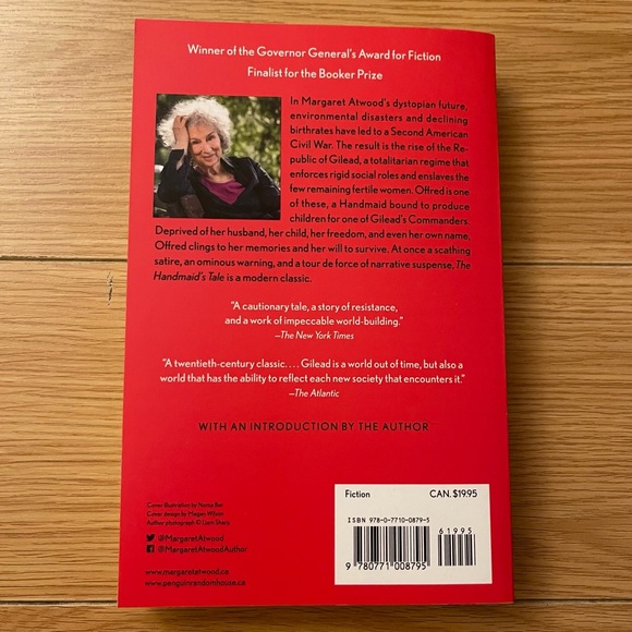 The Handmaid's Tale, Paperback Book - Picture 2 of 3